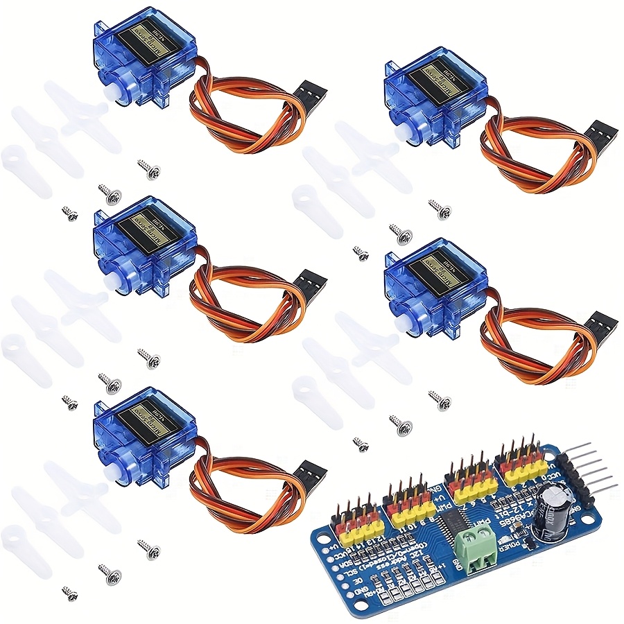 Robot Arm Motor - 5 buah Motor Servo SG90 9G