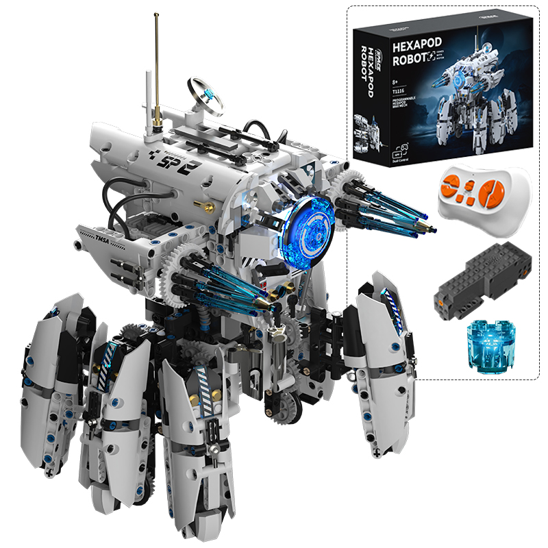 Science Robot - Robot Hexapod Pemrograman Teknis, Mesin Perang
