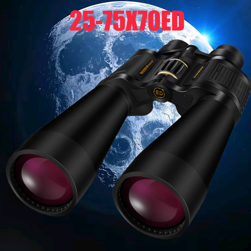 National Geographic Telescope 70Mm - BORWOLF Teropong Lensa Objektif Besar 25-75X70
