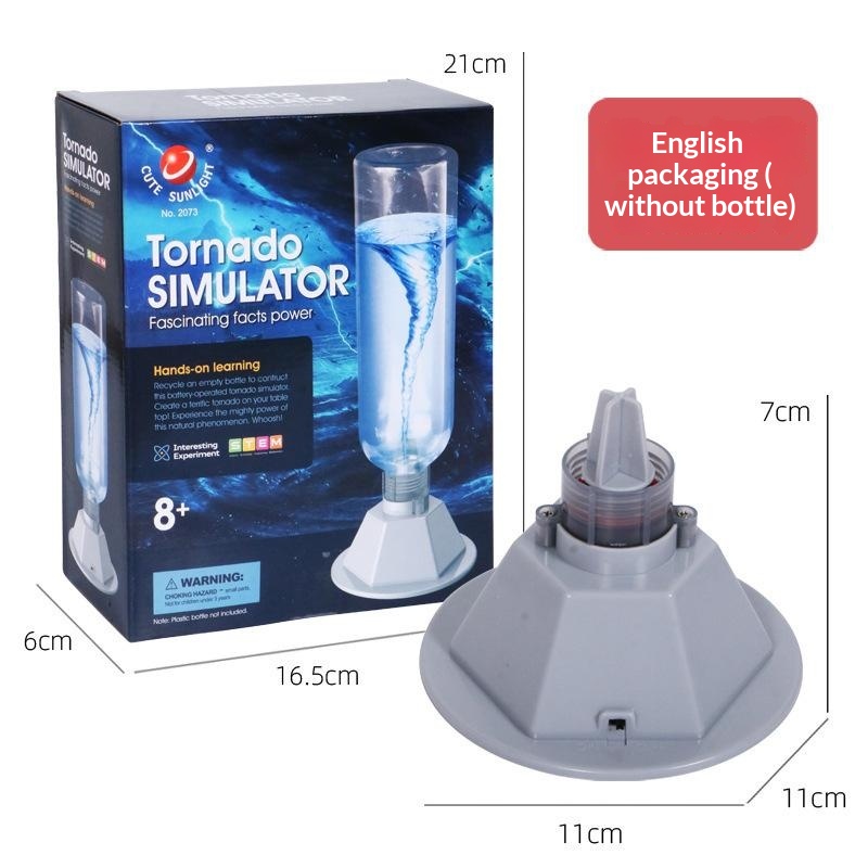 Science Toys Diy - 1 Set Kit Pembuat Twister Kerajinan