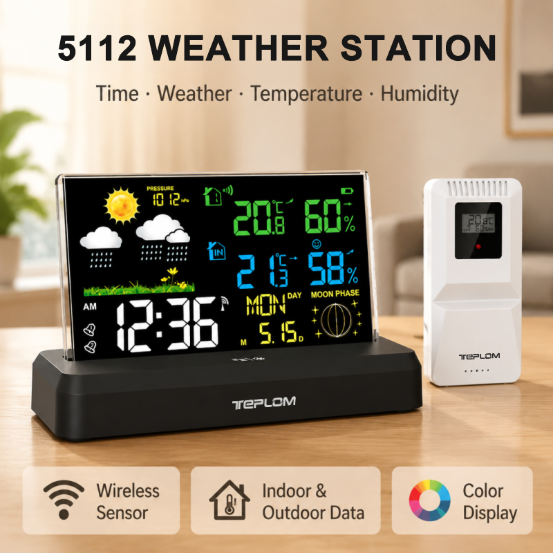 Stasiun Cuaca Nirkabel Penguku - Weather Station Indoor ulasan dan harga