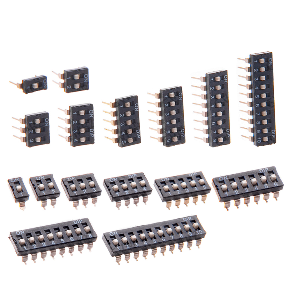 5PCS Saklar Toggle Pitch 2.54m - Circuit Snap Kit ulasan dan harga