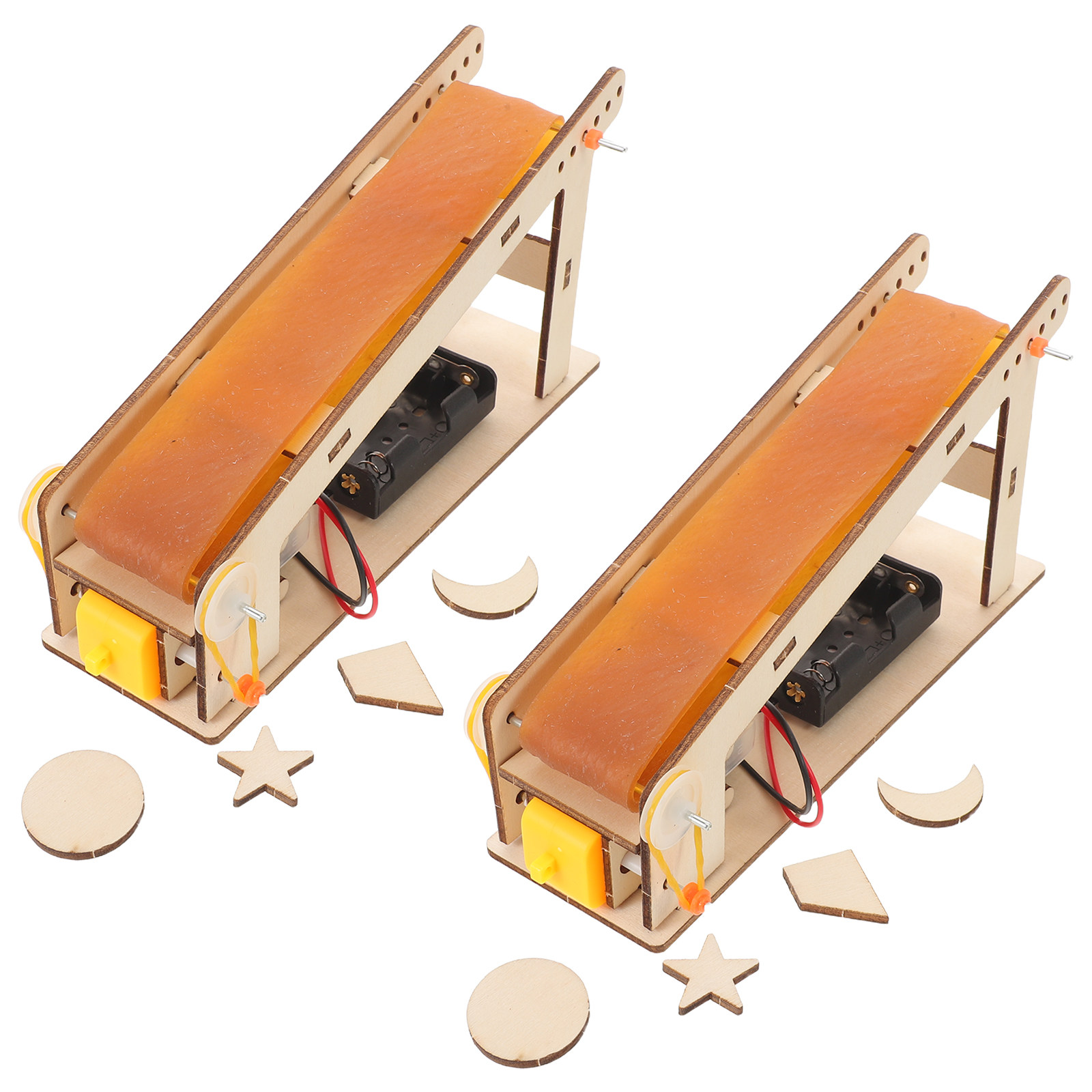 2Pcs Kit Perakitan Sabuk Konve - Science Project Diy ulasan dan harga