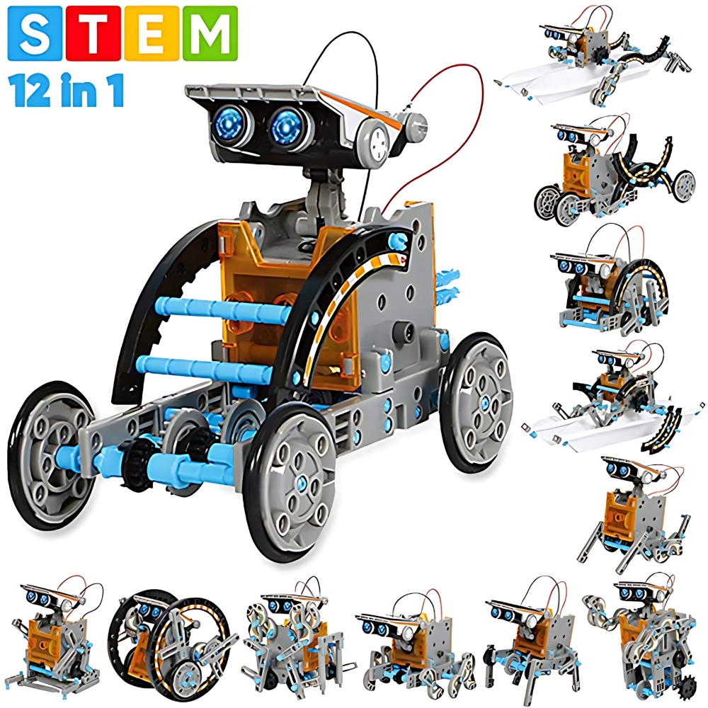 Blok Bangunan Robot Surya 12 I - Science Toys Diy ulasan dan harga