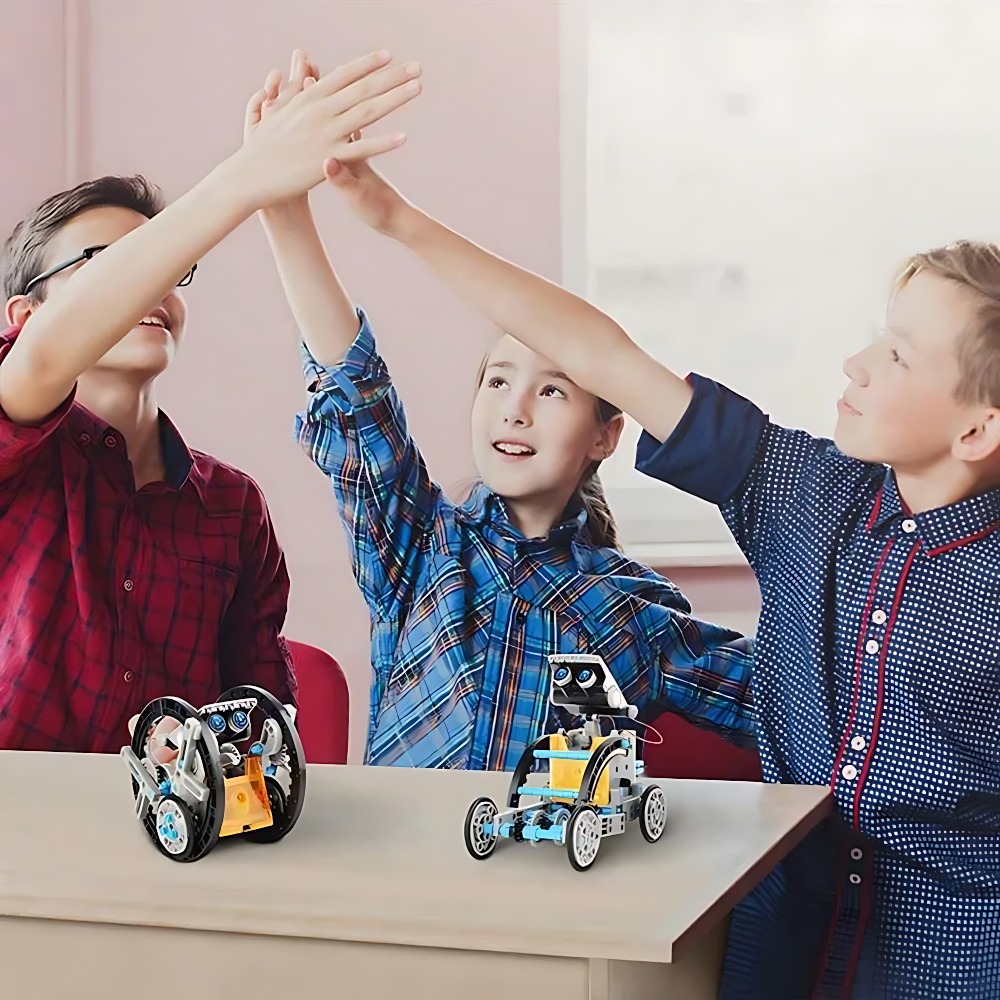 Blok Bangunan Robot Surya 12 I - Science Toys Diy ulasan dan harga
