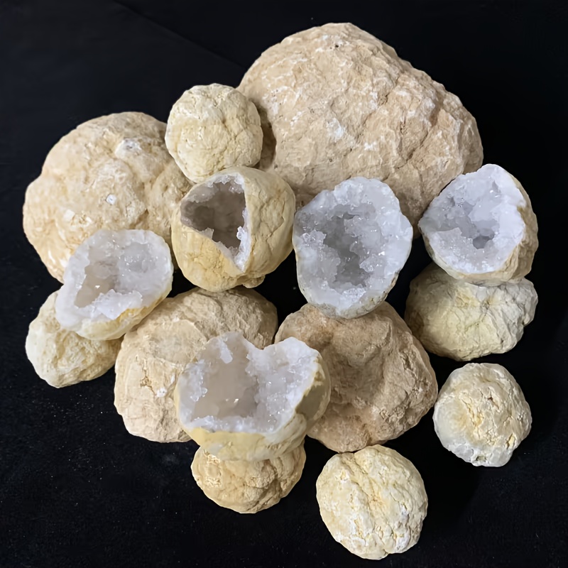 10/20 Buah Telur Geode Kuarsa  - Geode Crystal Break ulasan dan harga
