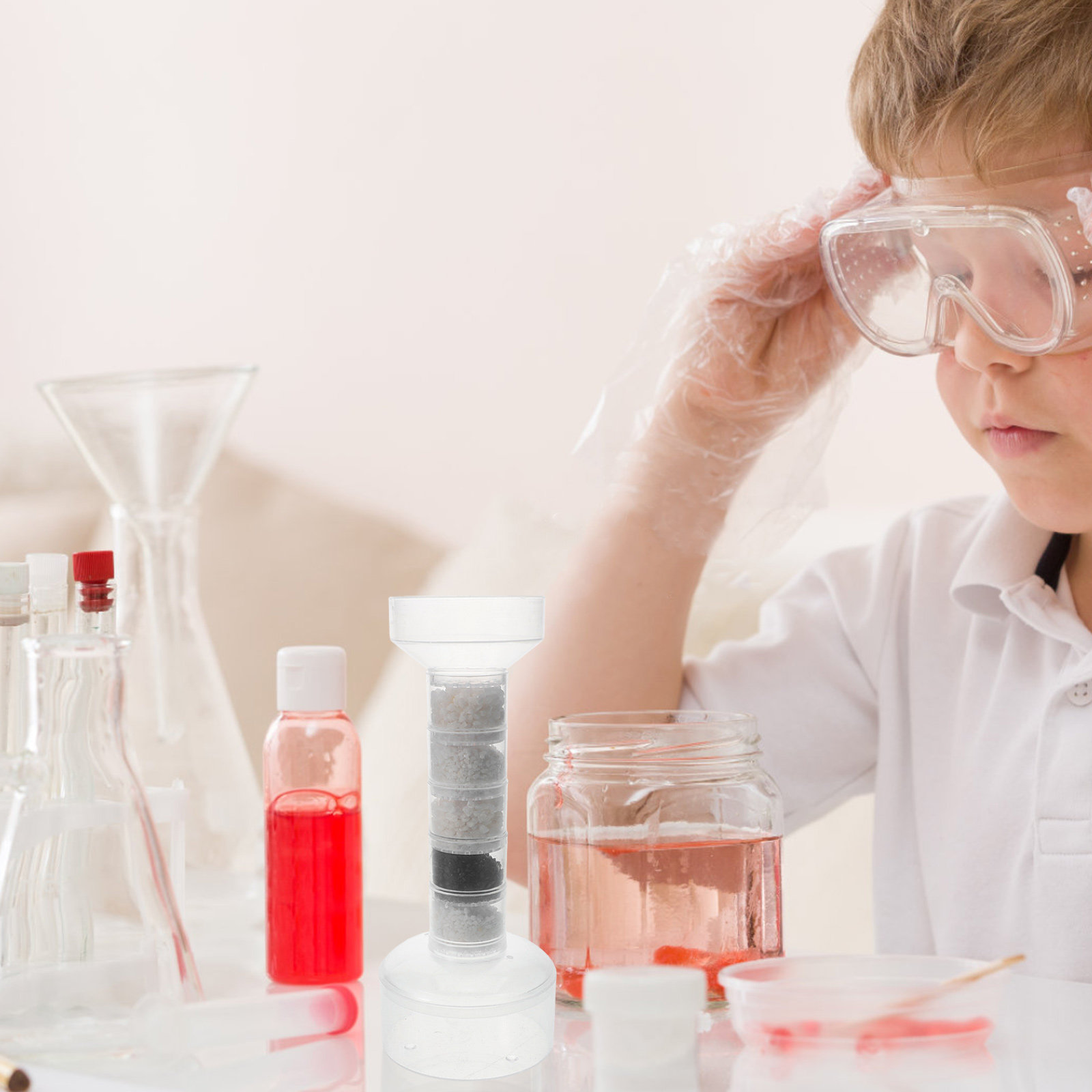 Kit Sains Sistem Pemurnian Air - Science Project Diy ulasan dan harga