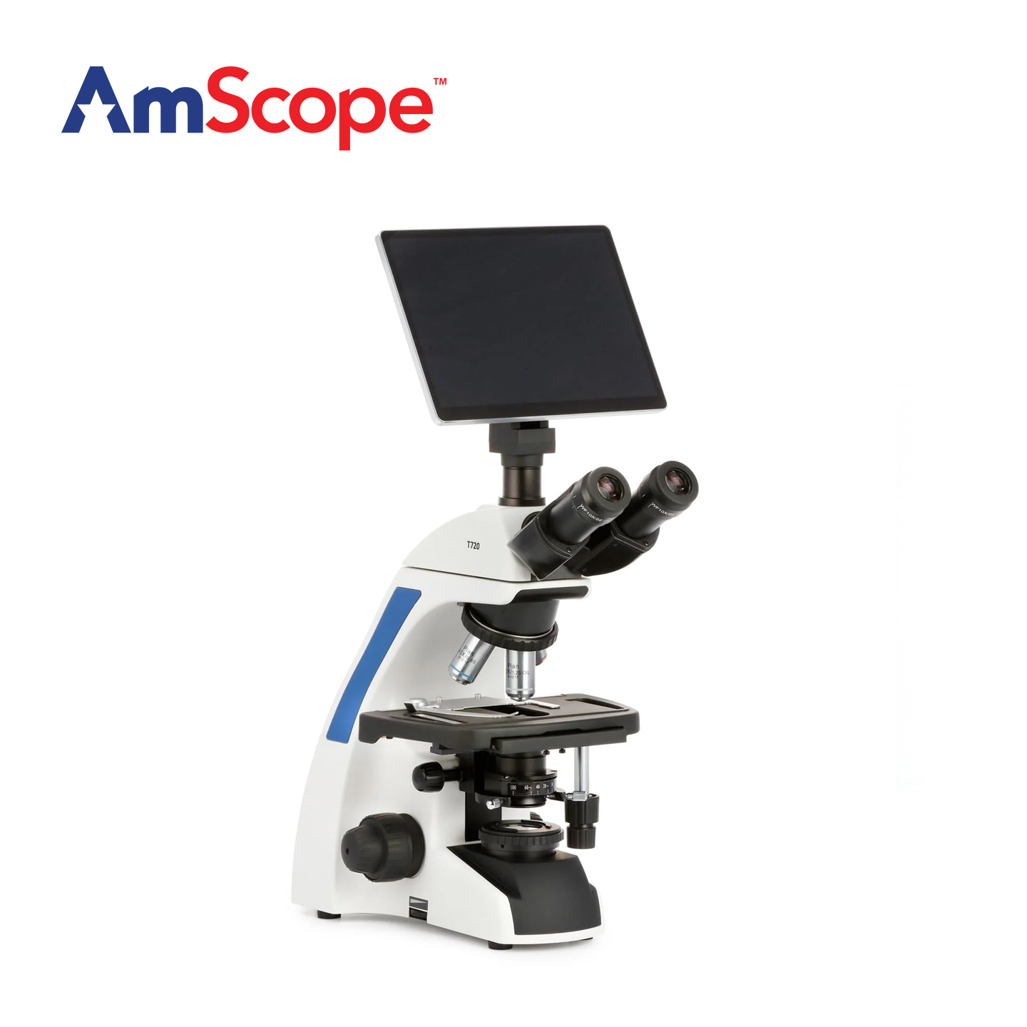 Mikroskop Trinokuler LED Koehl - Amscope Microscope Compound 40X-1000X ulasan dan harga