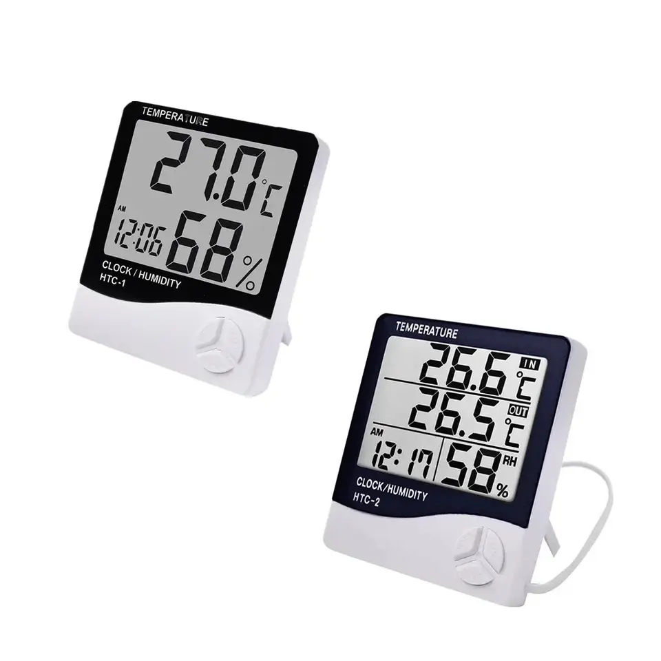 Termometer dan Higrometer Digi - Weather Station Indoor ulasan dan harga