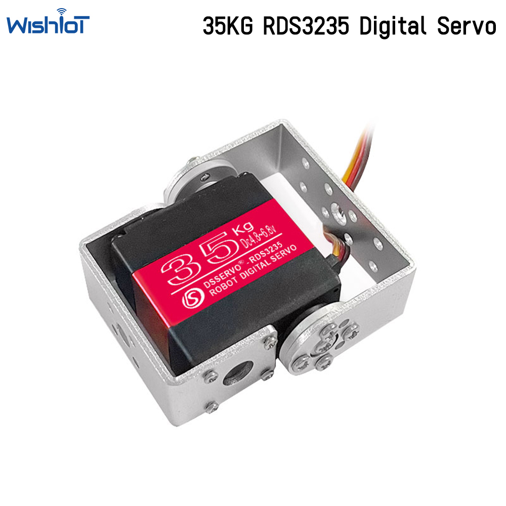 35KG Servo Digital Robot 4.8-6 - Robot Arm Motor ulasan dan harga